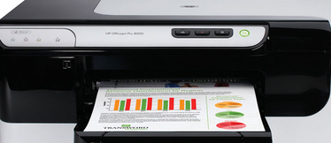 Como reinicializar as impressoras HP Officejet Pro 8000/8100?