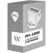 Compatível Canon PFI-1000 Cinzento Foto Tinteiro