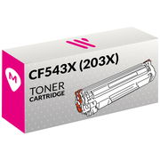 Compatível HP CF543X (203X) Magenta Toner