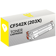 Compatível HP CF542X (203X) Amarelo Toner
