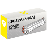 Compatível HP CF032A (646A) Amarelo Toner