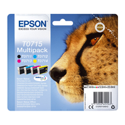 Epson T0715 Multicolor Multipack de 4 Tinteiros Original