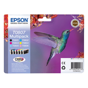 Epson T0807  Multipack de 6 Tinteiros Original
