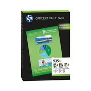 HP 935XL  Officejet Value Pack de 3 Tinteiros Original