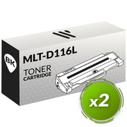 Samsung MLT-D116L Pack de 2 Toners Compatível