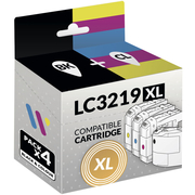 Compatível Brother LC3219XL Pack de 4 Tinteiros