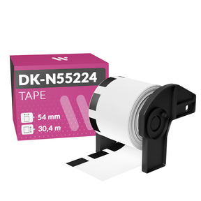 Brother DK-N55224 Fita Contínua Compatível de Papel térmico Não adesivo (54,0x30,4 mm)