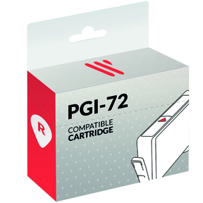 Compatível Canon PGI-72 Vermelho