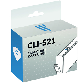 Compatível Canon CLI-521 Ciano