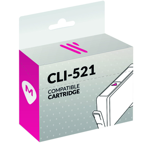 Compatível Canon CLI-521 Magenta