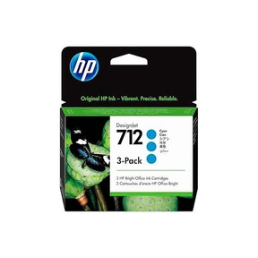 HP 712 (29ml) Ciano Pack Ciano Original