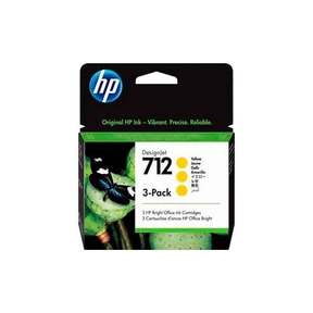 HP 712 (29ml) Amarelo Pack Amarelo Original
