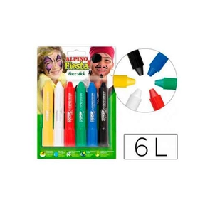 Alpino Tintas para Rosto e Corpo 6 uds