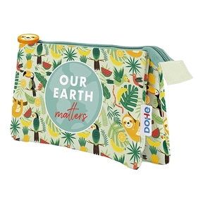 Estojo Triplo WWF Tropic “Love Our Planet” – Dohe