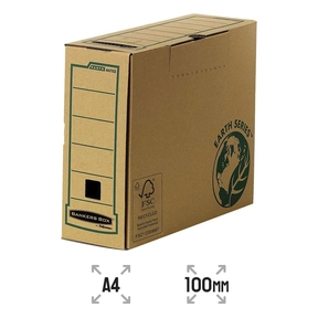 Caixa de Arquivo Definitivo Fellowes A4 Castanho
