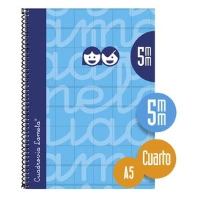 Lamela Caderno de Capa Dura Quarto 5 mm