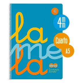 Lamela Caderno Polipropileno / Quarto 4 mm