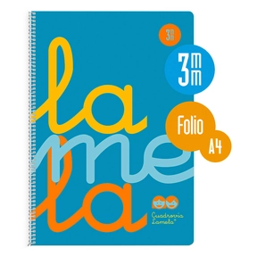 Lamela Caderno Polipropileno / Folio 3 mm