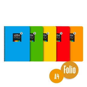 Lamela Pro Caderno com Capa Dura A4 5 Unidades Sortidas