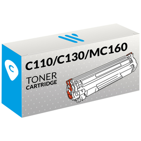 Compatível OKI C110/C130/MC160 Ciano