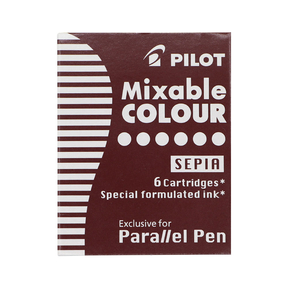 Pilot Parallel Pen Recargas Sépia