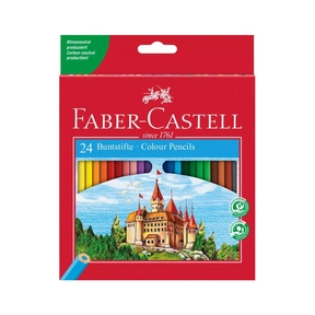 Faber-Castell Lápis de Cor  (Caixa 24 pcs.)