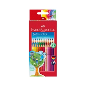 Faber-Castell Grip Lápis de Cor (Caixa 24 pcs.)