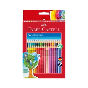 Faber-Castell Grip Lápis de Cor (Caixa 36 pcs.)