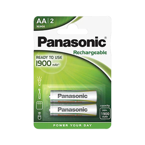 Panasonic AA 1.900 mAh Recarregável  (2 Und.)