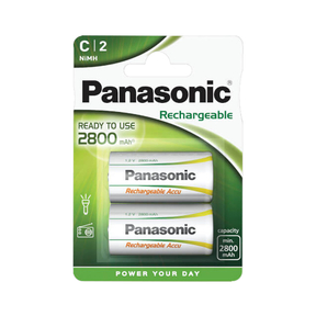 Panasonic C 2.800 mAh Recarregável (2 Und.)