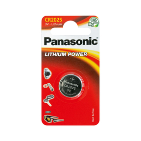 Panasonic Lithium Power CR2025 (1 Unidade)