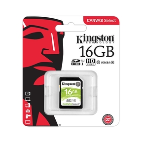 Kingston SDHC Lona Seleccionar cartão de memória SDHC - 16GB