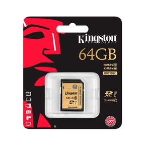 Kingston SDXC - 64GB UHS-I 300X