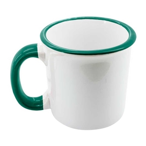 Caneca para Sublimação Nostalgia 300 ml (Verde)