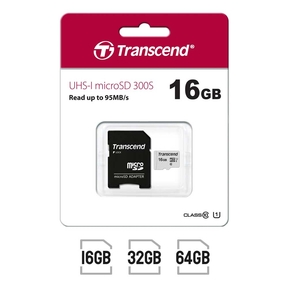 Transcend microSD UHS-I 300S (+Adaptador) 300S