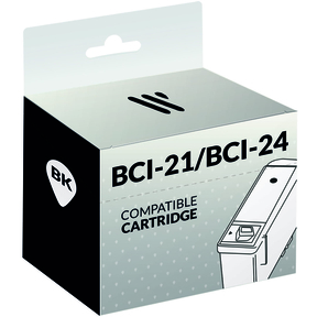Compatível Canon BCI-21/BCI-24 Preto
