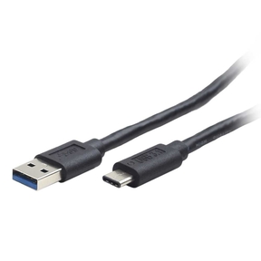 Cabo USB 3.0 para Tipo C Preto - 1 m