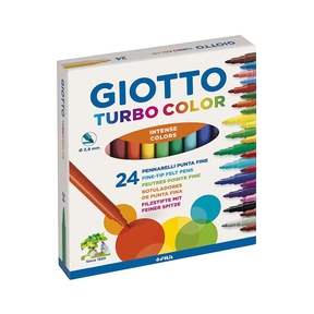 Giotto Turbo Color (Caixa 24 pcs.)