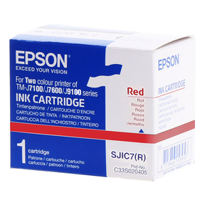 Epson SJIC7(R) Vermelho Original