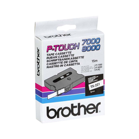 Brother TX-221 Preto/Branco Original