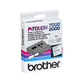 Brother TX-251 Preto/Branco Original