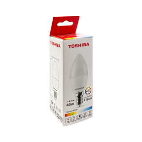 Toshiba LED Vela E14 4.7W Quente (3000K)