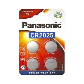 Panasonic Lithium Power CR2025 (4 Pcs.)