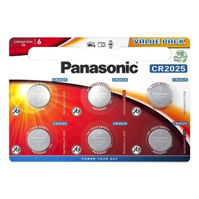 Panasonic Lithium Power CR2025 (6 Und.)