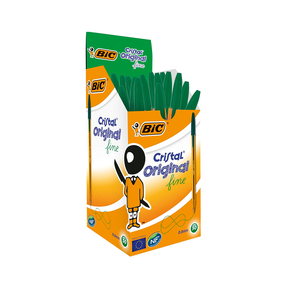 BIC Cristal Original Fine (Pack 50 Pç.) (Verde)