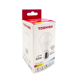 Toshiba LED E27 8.5W Quente (3000K)