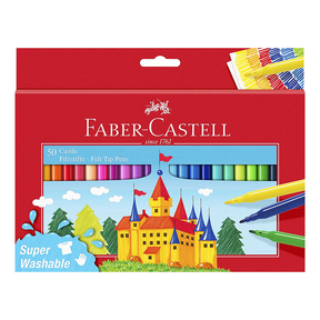 Faber-Castell Felt Tip Pens (Pack 50 Pç.)