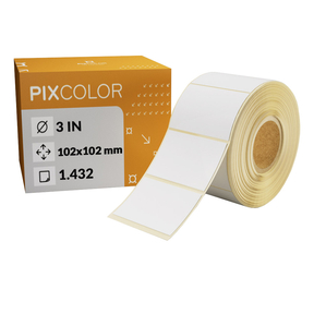 PixColor Industrial Labels 102x102 Transferência