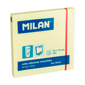 Notas adesivas de Milan 76 x 76 mm (100 folhas)