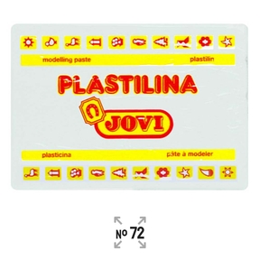 Jovi Plasticine No. 72 350 g (Branco)